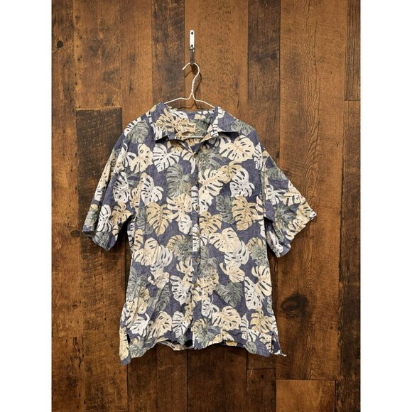 Vintage Cooke Street Honolulu Hawaiian Shirt XL EUC - Picture 2 of 5